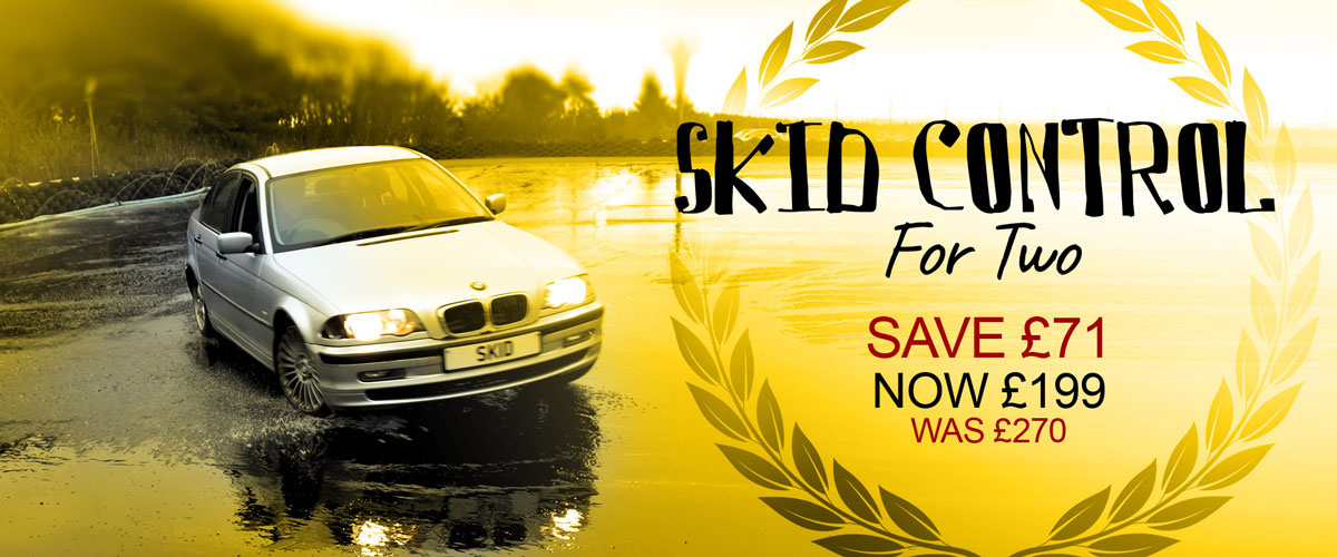 Skid Control Course for 2 from Knockhill
