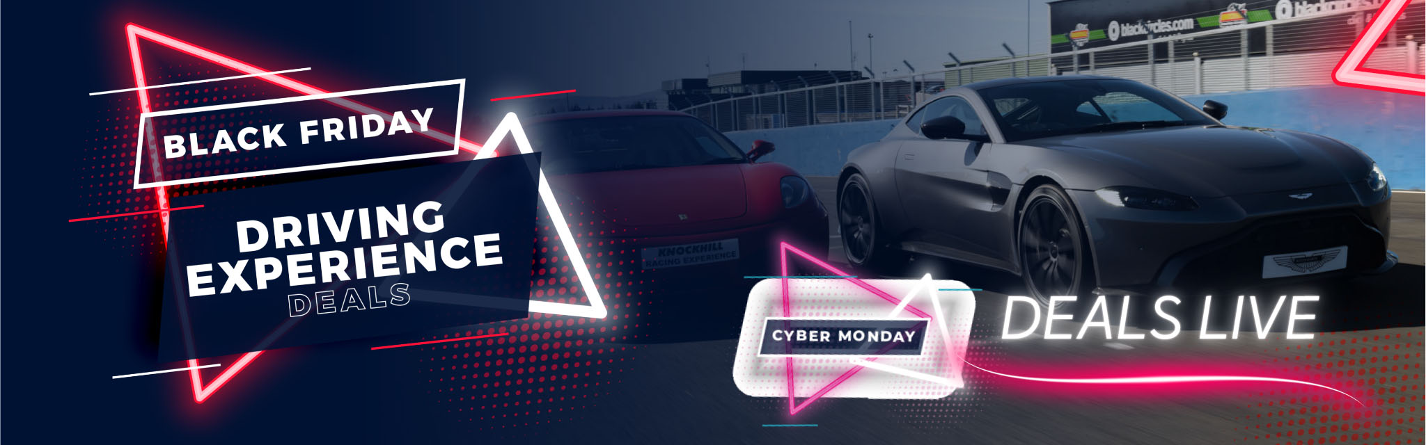 Cyber Monday  driving experience deals live