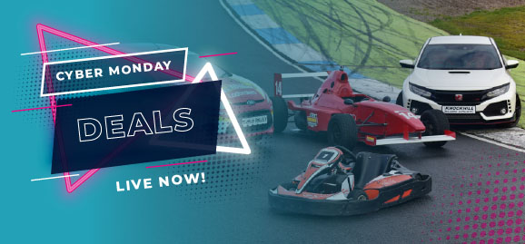 Cyber Monday driving experience deals live