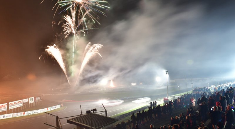 Live-Action & Fireworks at Knockhill