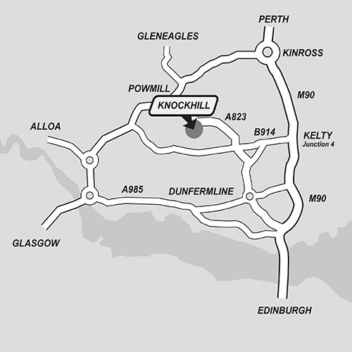 Getting To Knockhill, How to get to Scotlands Motorsports Centre